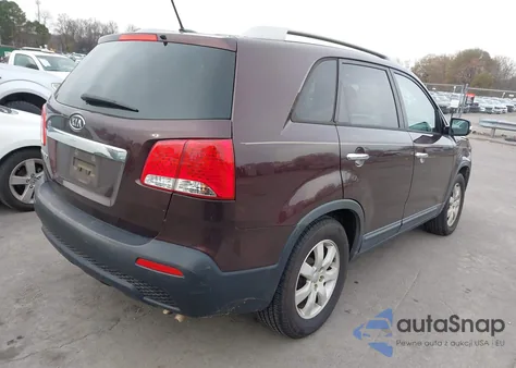 2013 Kia Sorento Lx V6 from USA, damaged, VIN 5XYKT4A26DG383398